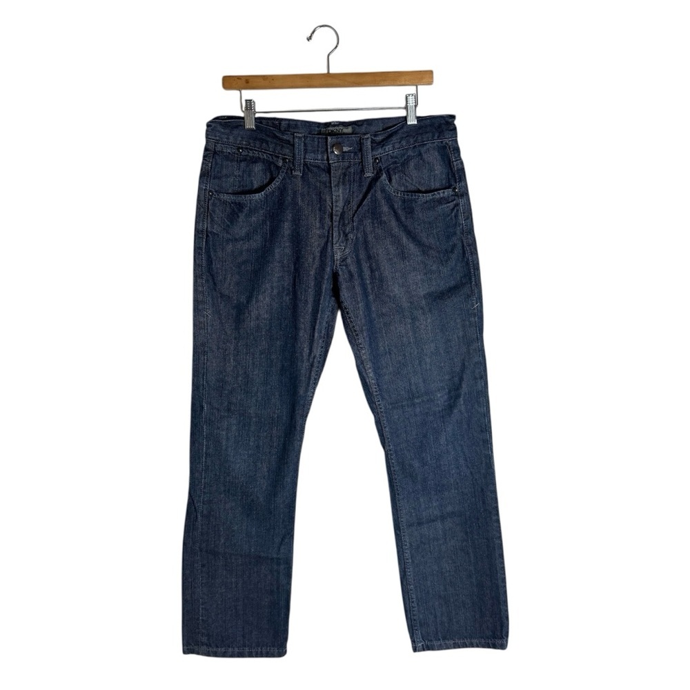 DKNY Classic Blue Denim Mens Jeans 32x30 Williamsburg Fit 100% Cotton